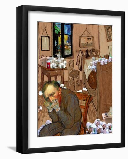 Signs of Substance Abuse-Barry Kite-Framed Art Print