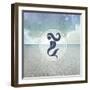 Signs_SeaLife_Mermaid-LightBoxJournal-Framed Giclee Print
