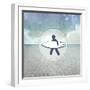 Signs_SeaLife_Surfer-LightBoxJournal-Framed Giclee Print