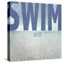 Signs_SeaLife_Typography_JustSwim-LightBoxJournal-Stretched Canvas