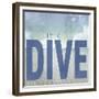 Signs_SeaLife_Typography_LiveToDive-LightBoxJournal-Framed Giclee Print