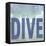 Signs_SeaLife_Typography_LiveToDive-LightBoxJournal-Framed Stretched Canvas