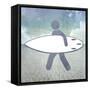 Signs_Surfer-LightBoxJournal-Framed Stretched Canvas