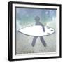 Signs_Surfer-LightBoxJournal-Framed Giclee Print