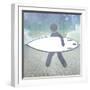 Signs_Surfer-LightBoxJournal-Framed Giclee Print