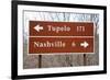 Signs to Tupelo and Nashville-Joseph Sohm-Framed Photographic Print