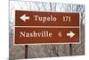 Signs to Tupelo and Nashville-Joseph Sohm-Mounted Photographic Print