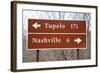 Signs to Tupelo and Nashville-Joseph Sohm-Framed Photographic Print