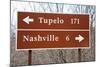 Signs to Tupelo and Nashville-Joseph Sohm-Mounted Photographic Print