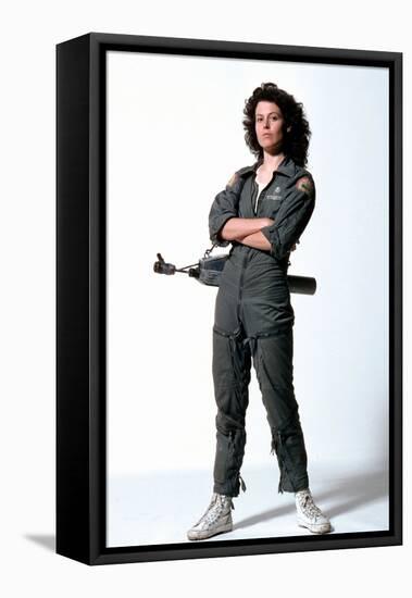 Sigourney Weaver, Alien, 1979-null-Framed Stretched Canvas