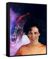 Sigourney Weaver - Aliens-null-Framed Stretched Canvas