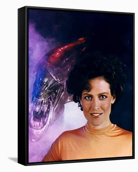 Sigourney Weaver - Aliens-null-Framed Stretched Canvas
