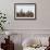 Sika Deer (Cervus Nippon), Stag, Hind and Young, Amongst Flowering Heather, Dorset, UK, August-Ross Hoddinott-Framed Photographic Print displayed on a wall