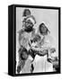 Sikh and His Family in Convoy Migrating to East Punjab After the Division of India-Margaret Bourke-White-Framed Stretched Canvas