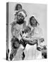 Sikh and His Family in Convoy Migrating to East Punjab After the Division of India-Margaret Bourke-White-Stretched Canvas