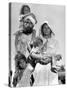 Sikh and His Family in Convoy Migrating to East Punjab After the Division of India-Margaret Bourke-White-Stretched Canvas