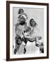 Sikh and His Family in Convoy Migrating to East Punjab After the Division of India-Margaret Bourke-White-Framed Photographic Print