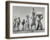 Sikh Carrying His Wife on Shoulders After the Creation of Sikh and Hindu Section of Punjab India-Margaret Bourke-White-Framed Premium Photographic Print