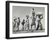 Sikh Carrying His Wife on Shoulders After the Creation of Sikh and Hindu Section of Punjab India-Margaret Bourke-White-Framed Premium Photographic Print