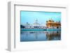 Sikh Golden Palace In India-null-Framed Art Print
