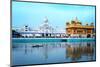 Sikh Golden Palace In India-null-Mounted Art Print