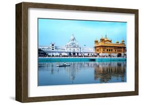 Sikh Golden Palace In India-null-Framed Art Print