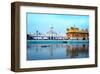 Sikh Golden Palace In India-null-Framed Art Print