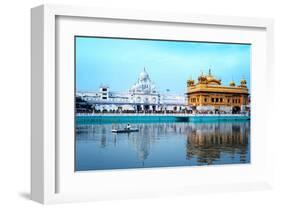 Sikh Golden Palace In India-null-Framed Art Print