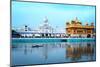 Sikh Golden Palace In India-null-Mounted Art Print