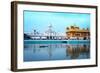 Sikh Golden Palace In India-null-Framed Art Print