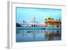 Sikh Golden Palace In India-null-Framed Art Print