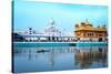 Sikh Golden Palace In India-null-Stretched Canvas