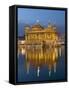 Sikh Golden Temple of Amritsar, Punjab, India-Michele Falzone-Framed Stretched Canvas