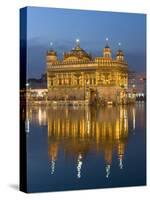 Sikh Golden Temple of Amritsar, Punjab, India-Michele Falzone-Stretched Canvas