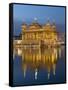 Sikh Golden Temple of Amritsar, Punjab, India-Michele Falzone-Framed Stretched Canvas