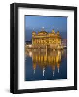 Sikh Golden Temple of Amritsar, Punjab, India-Michele Falzone-Framed Premium Photographic Print