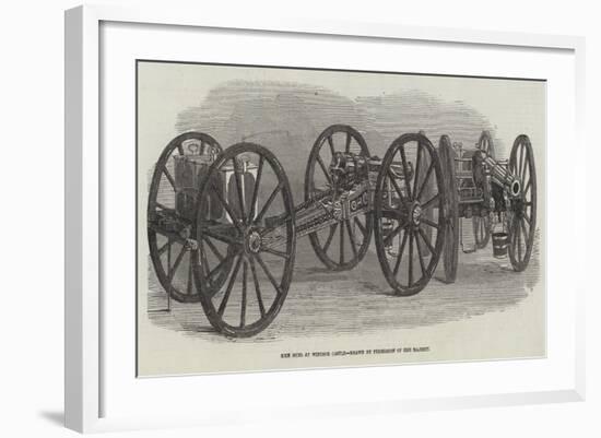 Sikh Guns at Windsor Castle-null-Framed Giclee Print