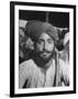 Sikh Listening to Speaker at Rally for a Protest March Regarding Irrigation in the District-Margaret Bourke-White-Framed Photographic Print