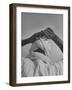 Sikh Man Demonstrating How He Finishes the Winding of His Traditional Turban around His Head-Margaret Bourke-White-Framed Premium Photographic Print