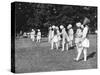 Sikh Officers Playing Quoits at Hampton Court Palace, 1902-C.A. Miller-Stretched Canvas