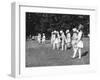 Sikh Officers Playing Quoits at Hampton Court Palace, 1902-C.A. Miller-Framed Photographic Print