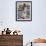 Sikh Pilgrim with Orange Turban, White Dress and Dagger, Reading Prayer Book, Amritsar-Eitan Simanor-Framed Photographic Print displayed on a wall