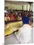 Sikh Priest and Holy Book at Sikh Wedding, London, England, United Kingdom-Charles Bowman-Mounted Photographic Print