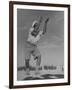 Sikh Soldiers Playing Volleyball at Indian Army Camp in the Desert Near the Great Pyramids-Margaret Bourke-White-Framed Photographic Print