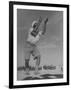 Sikh Soldiers Playing Volleyball at Indian Army Camp in the Desert Near the Great Pyramids-Margaret Bourke-White-Framed Photographic Print