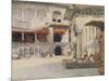 Sikh Temple Amritsar Interior of the Golden Temple-Mortimer Menpes-Mounted Photographic Print