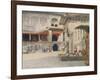 Sikh Temple Amritsar Interior of the Golden Temple-Mortimer Menpes-Framed Photographic Print