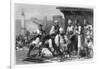 Sikh Troops Dividing the Spoils Taken from Mutineers , 1857-null-Framed Giclee Print