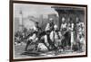 Sikh Troops Dividing the Spoils Taken from Mutineers , 1857-null-Framed Giclee Print