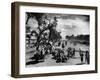 Sikhs Migrating to the Hindu Section of Punjab After the Division of India-Margaret Bourke-White-Framed Photographic Print